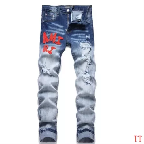 Cheap Amiri Jeans For Men #1322872 Replica Wholesale [$48.00 USD] [ITEM#1322872] on Replica Amiri Jeans