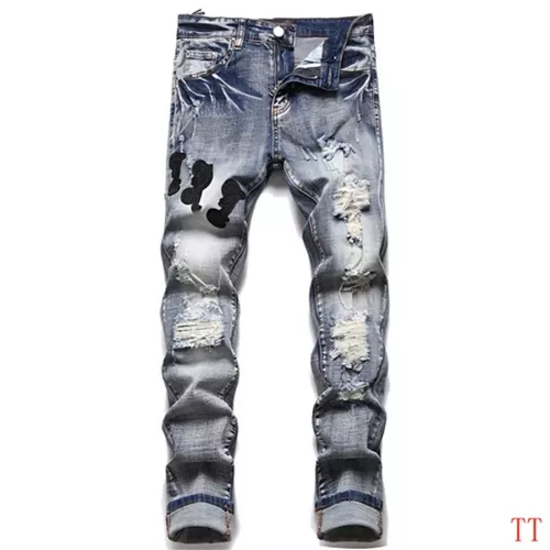 Cheap Amiri Jeans For Men #1322875 Replica Wholesale [$48.00 USD] [ITEM#1322875] on Replica Amiri Jeans