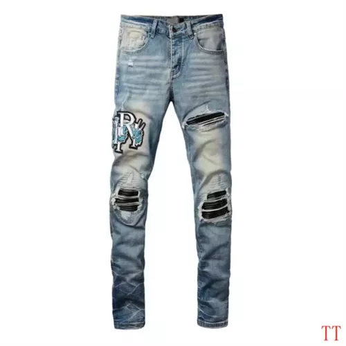 Cheap Amiri Jeans For Men #1322877 Replica Wholesale [$48.00 USD] [ITEM#1322877] on Replica Amiri Jeans