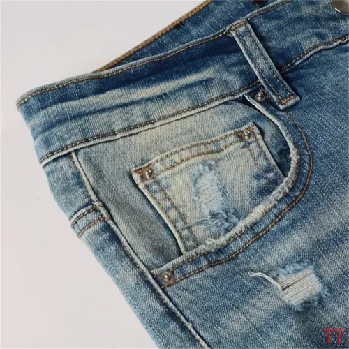 Cheap Amiri Jeans For Men #1322877 Replica Wholesale [$48.00 USD] [ITEM#1322877] on Replica Amiri Jeans