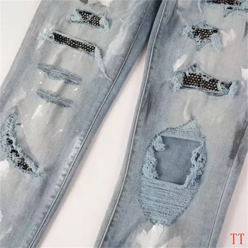 Cheap Amiri Jeans For Men #1322884 Replica Wholesale [$48.00 USD] [ITEM#1322884] on Replica Amiri Jeans