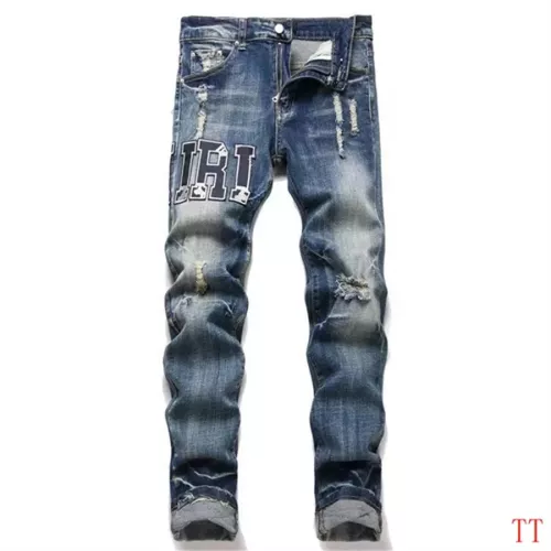 Cheap Amiri Jeans For Men #1322886 Replica Wholesale [$48.00 USD] [ITEM#1322886] on Replica Amiri Jeans