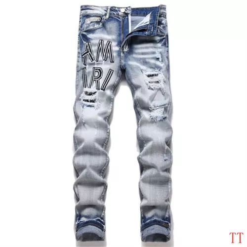 Cheap Amiri Jeans For Men #1322887 Replica Wholesale [$48.00 USD] [ITEM#1322887] on Replica Amiri Jeans
