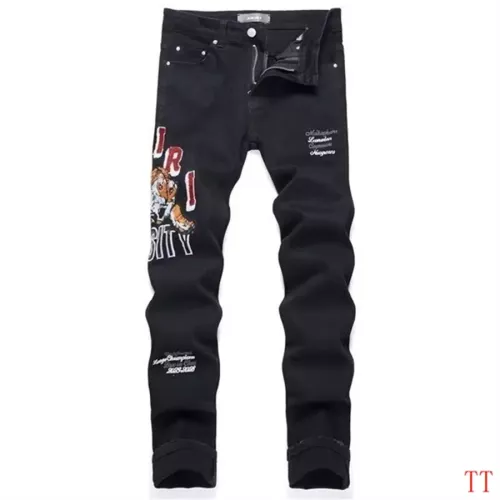Cheap Amiri Jeans For Men #1322889 Replica Wholesale [$48.00 USD] [ITEM#1322889] on Replica Amiri Jeans