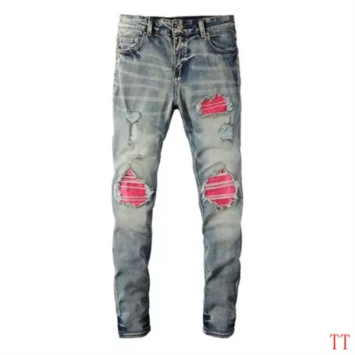 Cheap Amiri Jeans For Men #1322891 Replica Wholesale [$48.00 USD] [ITEM#1322891] on Replica Amiri Jeans