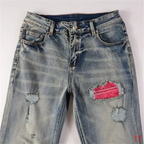 Cheap Amiri Jeans For Men #1322891 Replica Wholesale [$48.00 USD] [ITEM#1322891] on Replica Amiri Jeans