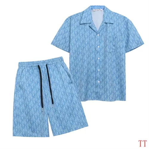 Christian Dior Tracksuits Short Sleeved For Men #1322938