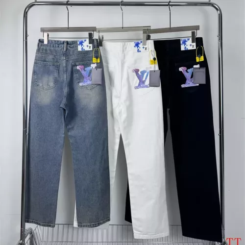 Cheap Louis Vuitton LV Jeans For Men #1322969 Replica Wholesale [$64.00 USD] [ITEM#1322969] on Replica Louis Vuitton LV Jeans