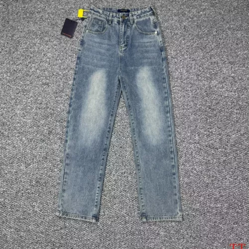 Cheap Louis Vuitton LV Jeans For Men #1322973 Replica Wholesale [$60.00 USD] [ITEM#1322973] on Replica Louis Vuitton LV Jeans