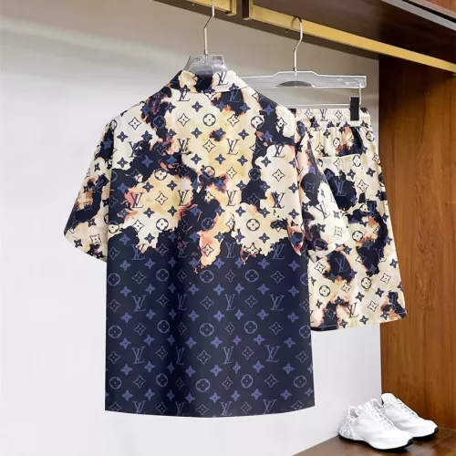 Cheap Louis Vuitton LV Tracksuits Short Sleeved For Men #1322990 Replica Wholesale [$76.00 USD] [ITEM#1322990] on Replica Louis Vuitton LV Tracksuits