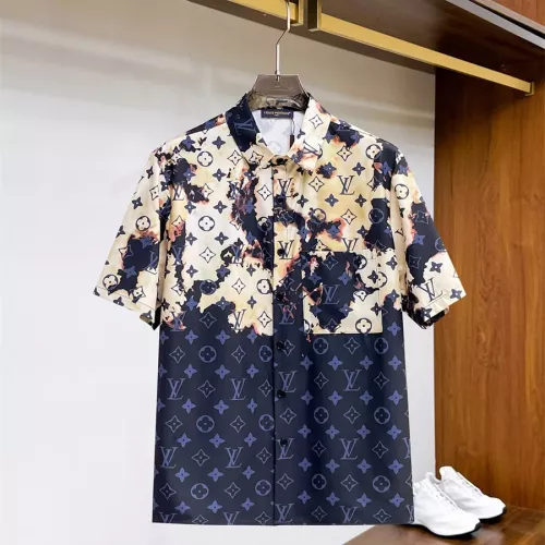 Cheap Louis Vuitton LV Tracksuits Short Sleeved For Men #1322990 Replica Wholesale [$76.00 USD] [ITEM#1322990] on Replica Louis Vuitton LV Tracksuits