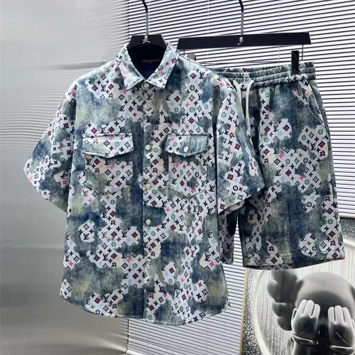 Louis Vuitton LV Tracksuits Short Sleeved For Men #1322994