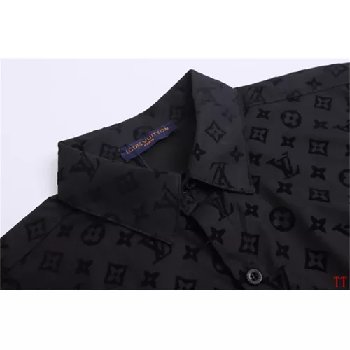 Cheap Louis Vuitton LV Shirts Short Sleeved For Men #1323158 Replica Wholesale [$39.00 USD] [ITEM#1323158] on Replica Louis Vuitton LV Shirts