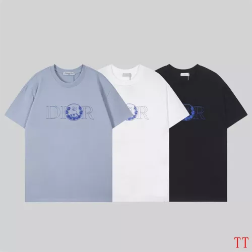 Cheap Christian Dior T-Shirts Short Sleeved For Unisex #1323167 Replica Wholesale [$32.00 USD] [ITEM#1323167] on Replica Christian Dior T-Shirts