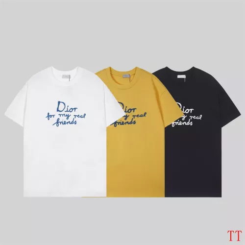 Cheap Christian Dior T-Shirts Short Sleeved For Unisex #1323170 Replica Wholesale [$32.00 USD] [ITEM#1323170] on Replica Christian Dior T-Shirts