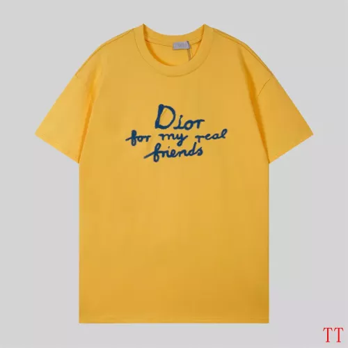 Christian Dior T-Shirts Short Sleeved For Unisex #1323171