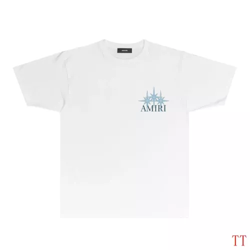 Cheap Amiri T-Shirts Short Sleeved For Unisex #1323191 Replica Wholesale [$32.00 USD] [ITEM#1323191] on Replica Amiri T-Shirts