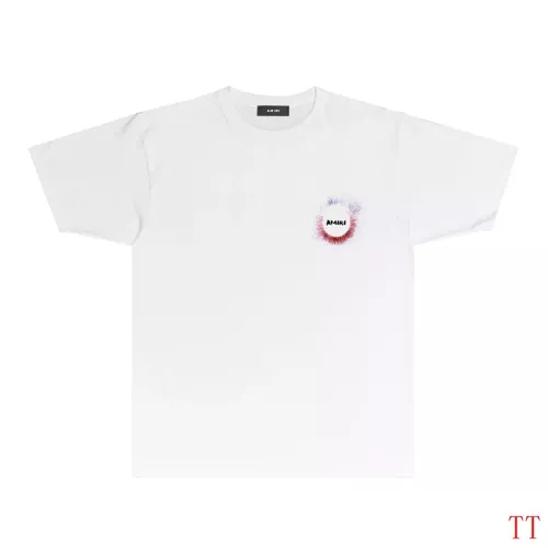 Cheap Amiri T-Shirts Short Sleeved For Unisex #1323205 Replica Wholesale [$32.00 USD] [ITEM#1323205] on Replica Amiri T-Shirts