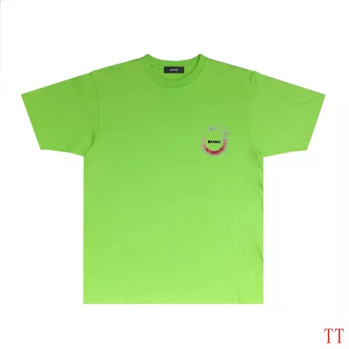Cheap Amiri T-Shirts Short Sleeved For Unisex #1323208 Replica Wholesale [$32.00 USD] [ITEM#1323208] on Replica Amiri T-Shirts