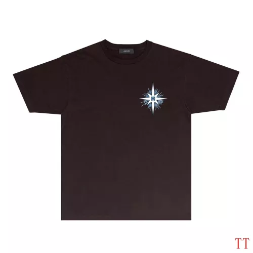 Cheap Amiri T-Shirts Short Sleeved For Unisex #1323217 Replica Wholesale [$32.00 USD] [ITEM#1323217] on Replica Amiri T-Shirts