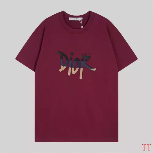 Christian Dior T-Shirts Short Sleeved For Unisex #1323240