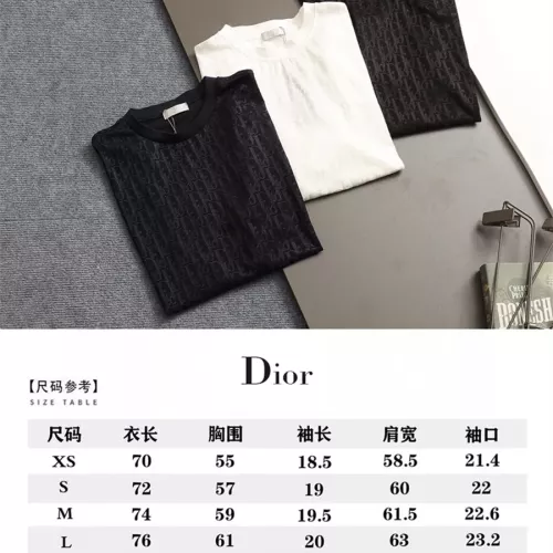 Cheap Christian Dior T-Shirts Short Sleeved For Unisex #1323242 Replica Wholesale [$39.00 USD] [ITEM#1323242] on Replica Christian Dior T-Shirts