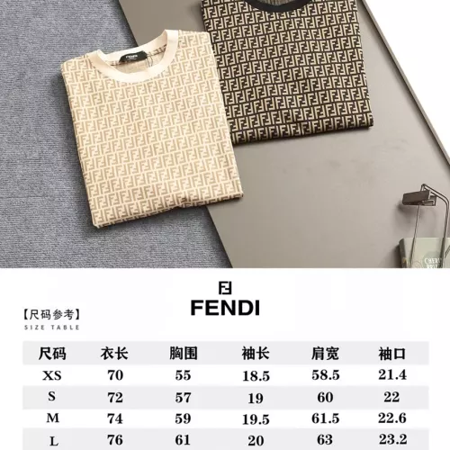 Cheap Fendi T-Shirts Short Sleeved For Unisex #1323256 Replica Wholesale [$40.00 USD] [ITEM#1323256] on Replica Fendi T-Shirts