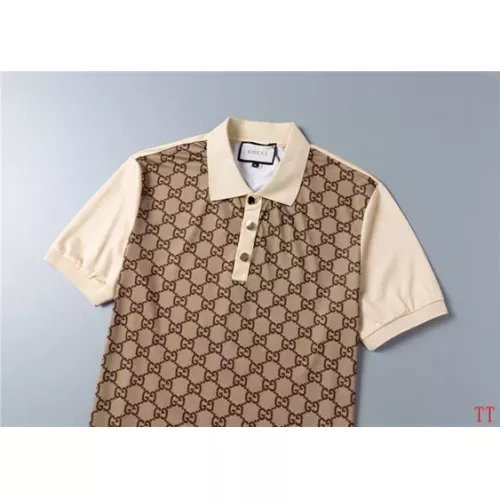 Cheap Gucci T-Shirts Short Sleeved For Men #1323344 Replica Wholesale [$45.00 USD] [ITEM#1323344] on Replica Gucci T-Shirts