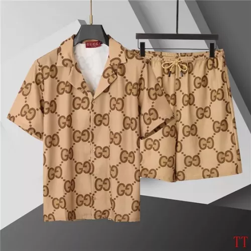 Gucci Tracksuits Short Sleeved For Men #1323346