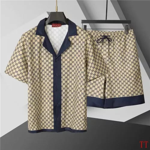 Gucci Tracksuits Short Sleeved For Men #1323347