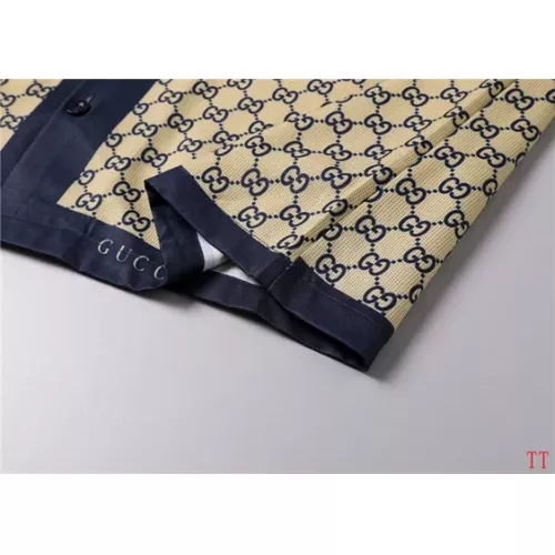 Cheap Gucci Tracksuits Short Sleeved For Men #1323347 Replica Wholesale [$60.00 USD] [ITEM#1323347] on Replica Gucci Tracksuits