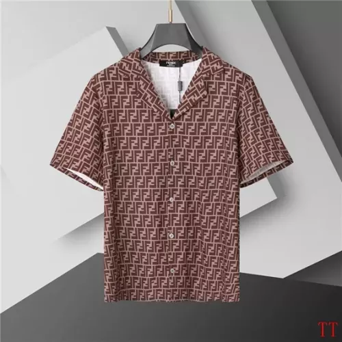 Cheap Fendi Tracksuits Short Sleeved For Men #1323348 Replica Wholesale [$60.00 USD] [ITEM#1323348] on Replica Fendi Tracksuits