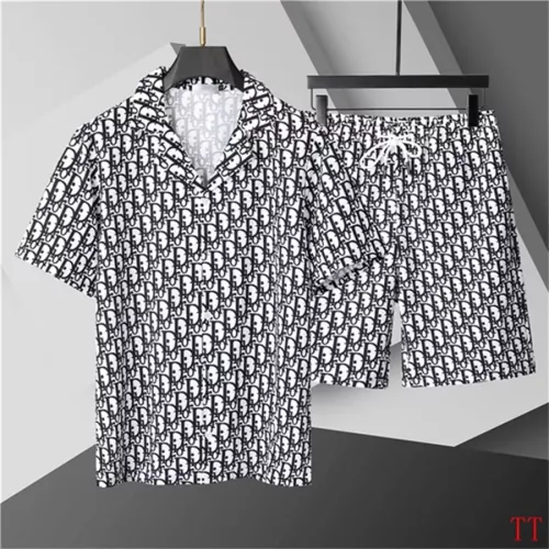 Christian Dior Tracksuits Short Sleeved For Men #1323349
