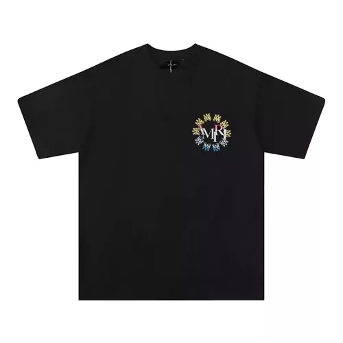 Cheap Amiri T-Shirts Short Sleeved For Unisex #1323361 Replica Wholesale [$34.00 USD] [ITEM#1323361] on Replica Amiri T-Shirts