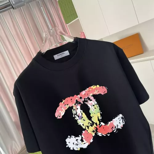 Cheap Chanel T-Shirts Short Sleeved For Unisex #1323387 Replica Wholesale [$42.00 USD] [ITEM#1323387] on Replica Chanel T-Shirts