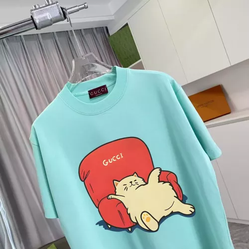 Cheap Gucci T-Shirts Short Sleeved For Unisex #1323416 Replica Wholesale [$42.00 USD] [ITEM#1323416] on Replica Gucci T-Shirts