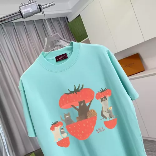 Cheap Gucci T-Shirts Short Sleeved For Unisex #1323419 Replica Wholesale [$42.00 USD] [ITEM#1323419] on Replica Gucci T-Shirts