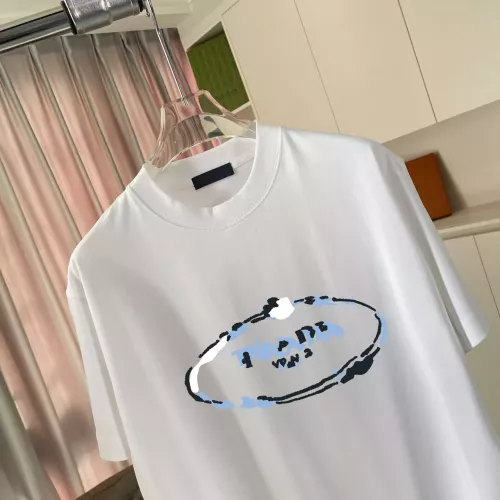 Cheap Prada T-Shirts Short Sleeved For Unisex #1323442 Replica Wholesale [$42.00 USD] [ITEM#1323442] on Replica Prada T-Shirts