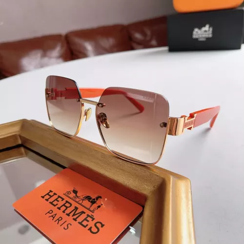Hermes AAA Quality Sunglasses #1323555