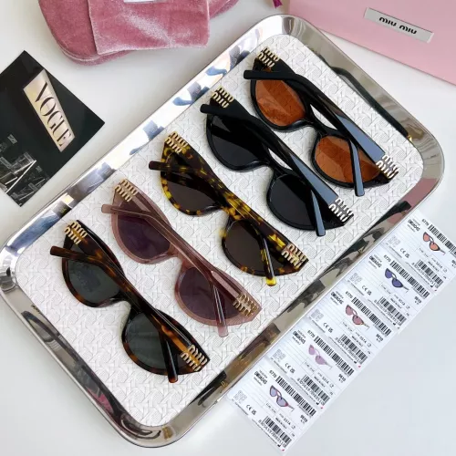 Cheap MIU MIU AAA Quality Sunglasses #1323614 Replica Wholesale [$60.00 USD] [ITEM#1323614] on Replica MIU MIU AAA Sunglasses