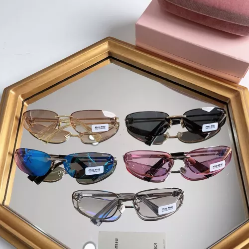 Cheap MIU MIU AAA Quality Sunglasses #1323620 Replica Wholesale [$60.00 USD] [ITEM#1323620] on Replica MIU MIU AAA Sunglasses