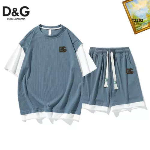 Dolce & Gabbana D&G Tracksuits Short Sleeved For Men #1323652