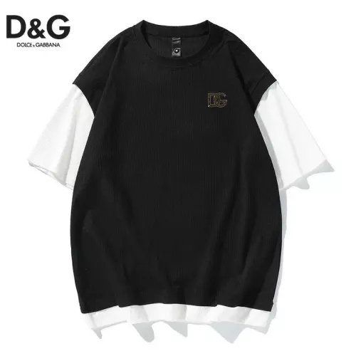 Cheap Dolce &amp; Gabbana D&amp;G Tracksuits Short Sleeved For Men #1323653 Replica Wholesale [$48.00 USD] [ITEM#1323653] on Replica Dolce &amp; Gabbana D&amp;G Tracksuits