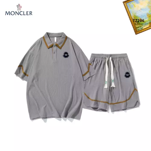 Cheap Moncler Tracksuits Short Sleeved For Men #1323677 Replica Wholesale [$48.00 USD] [ITEM#1323677] on Replica Moncler Tracksuits