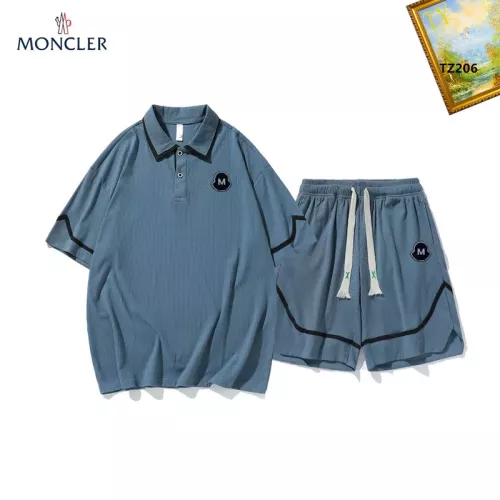 Cheap Moncler Tracksuits Short Sleeved For Men #1323678 Replica Wholesale [$48.00 USD] [ITEM#1323678] on Replica Moncler Tracksuits