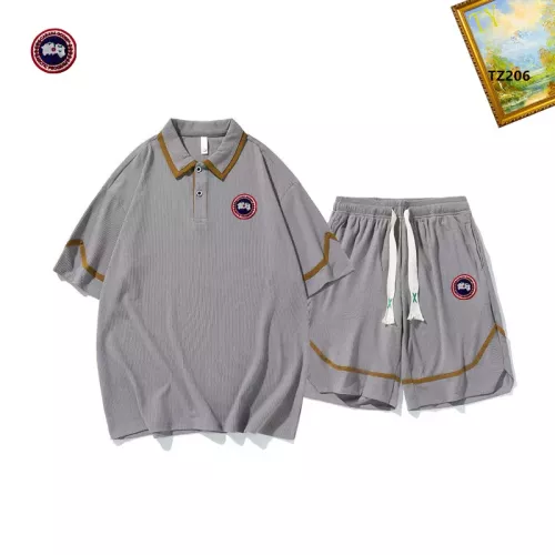 Canada Goose Tracksuits Short Sleeved For Men #1323689
