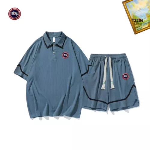 Canada Goose Tracksuits Short Sleeved For Men #1323690