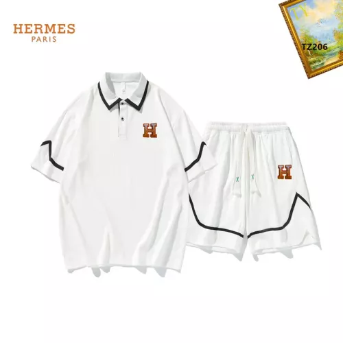 Hermes Tracksuits Short Sleeved For Men #1323694