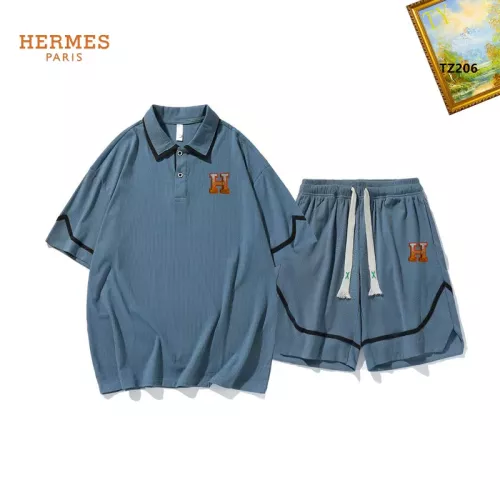 Hermes Tracksuits Short Sleeved For Men #1323696