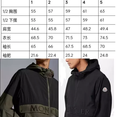 Cheap Moncler Jackets Long Sleeved For Men #1323703 Replica Wholesale [$92.00 USD] [ITEM#1323703] on Replica Moncler Jackets